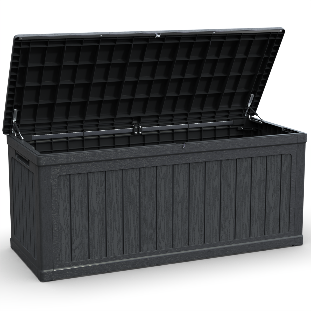 260-gallon outdoor deck storage box
